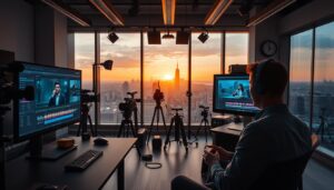 Edição de vídeo com IA