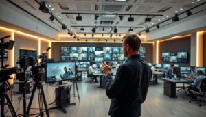 Produção audiovisual com IA