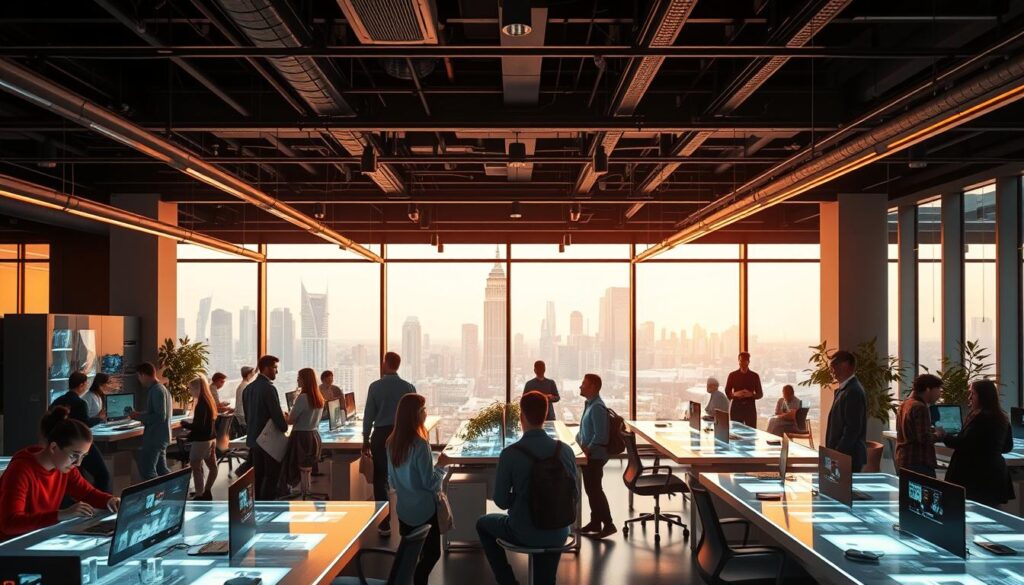 futuro do trabalho startups tecnologia