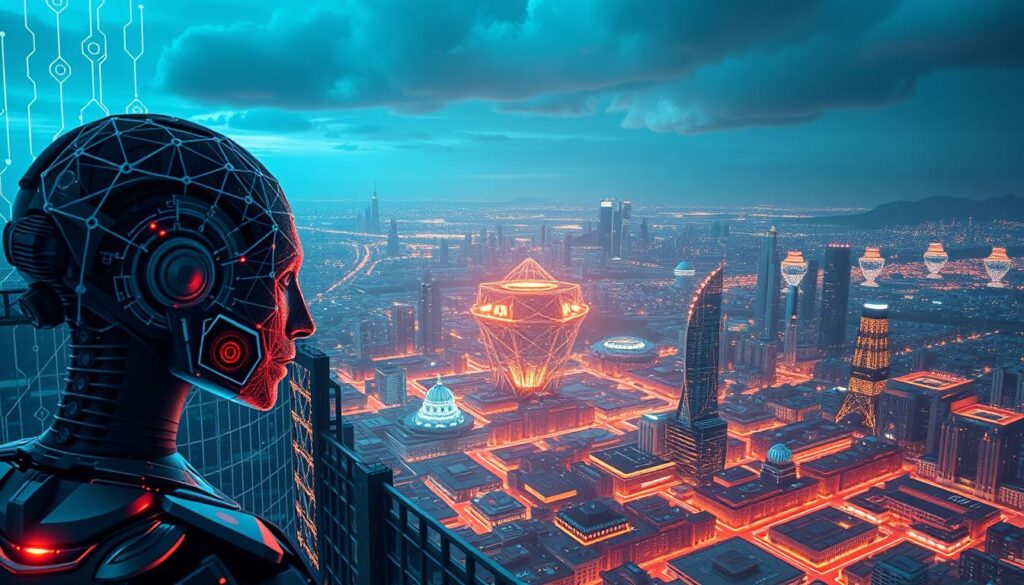 segurança cibernética com inteligência artificial e cripto