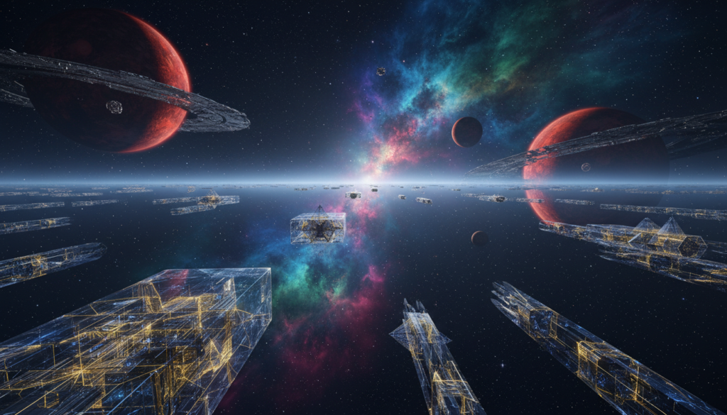 evidências nas estruturas cósmicas