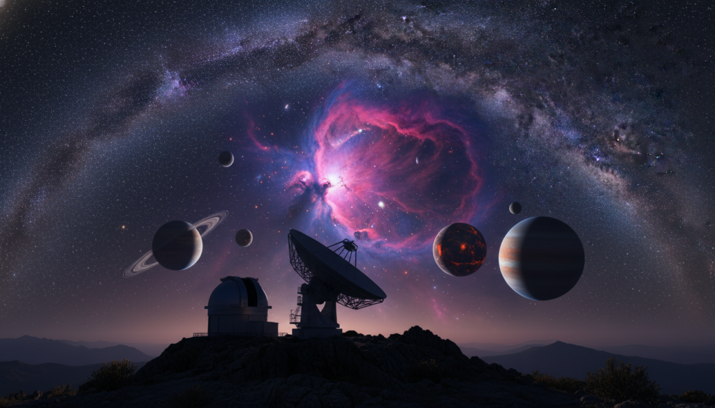 mistérios do espaço